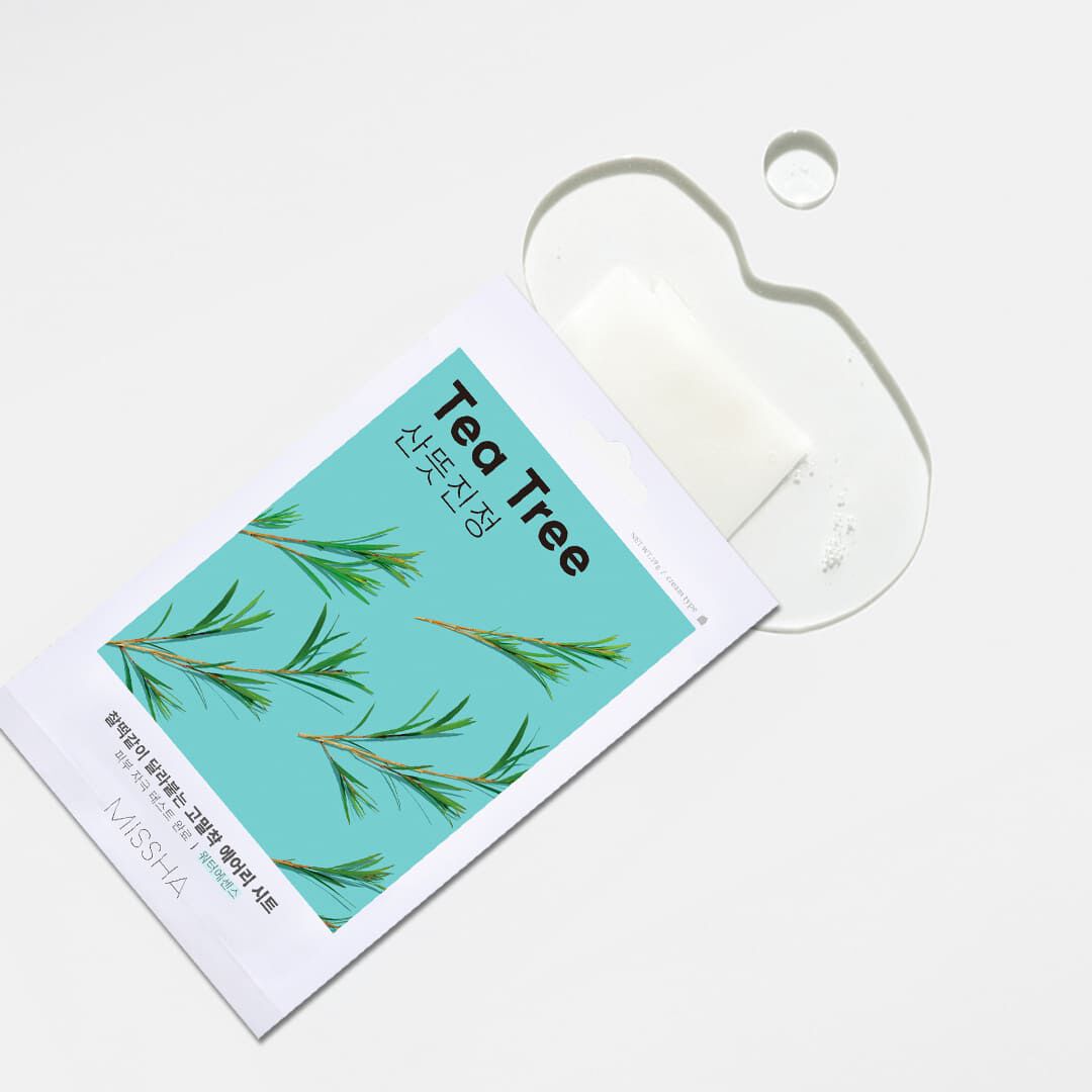 Máscara Airy Fit Sheet Mask - Tea Tree - Missha -  - Imagem 2