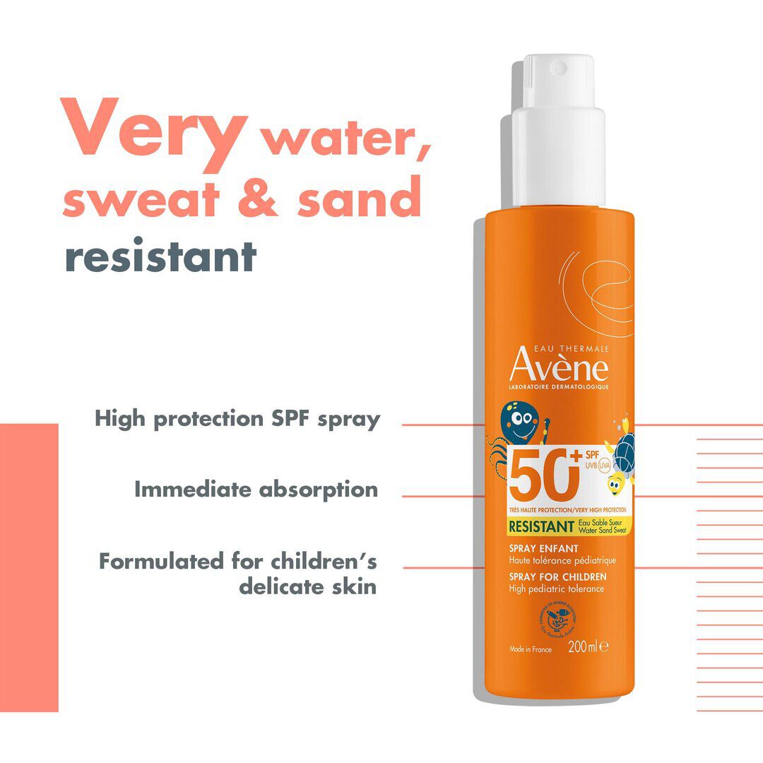 Protetor Solar Spray Corpo Crian&ccedil;a e Fam&iacute;lia SPF50+ - AVENE -  - Imagem 5