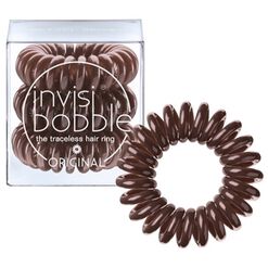 Elástico de cabelo Pretzel Brown, , hi-res