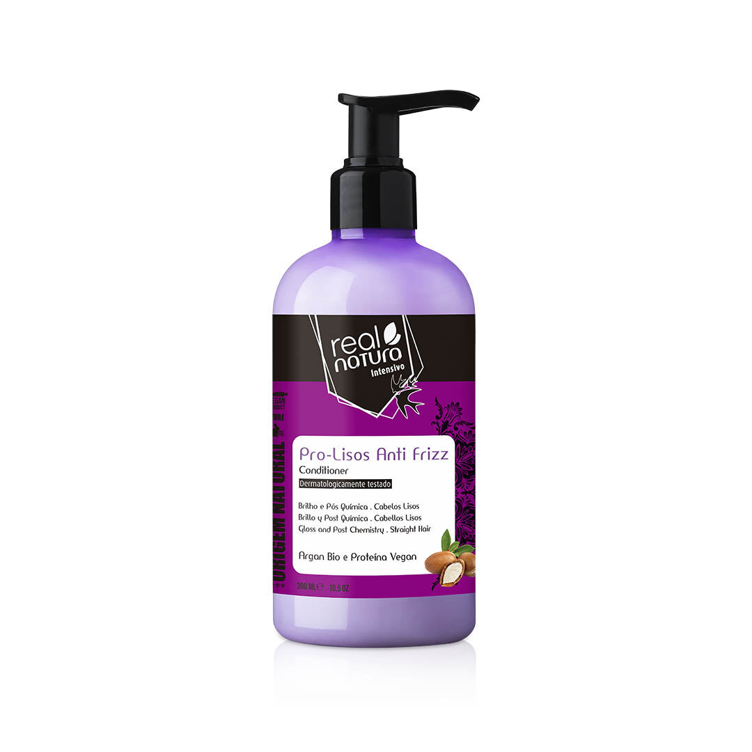 Condicionador - REAL NATURA - Pro lisos Anti frizz - Imagem 1
