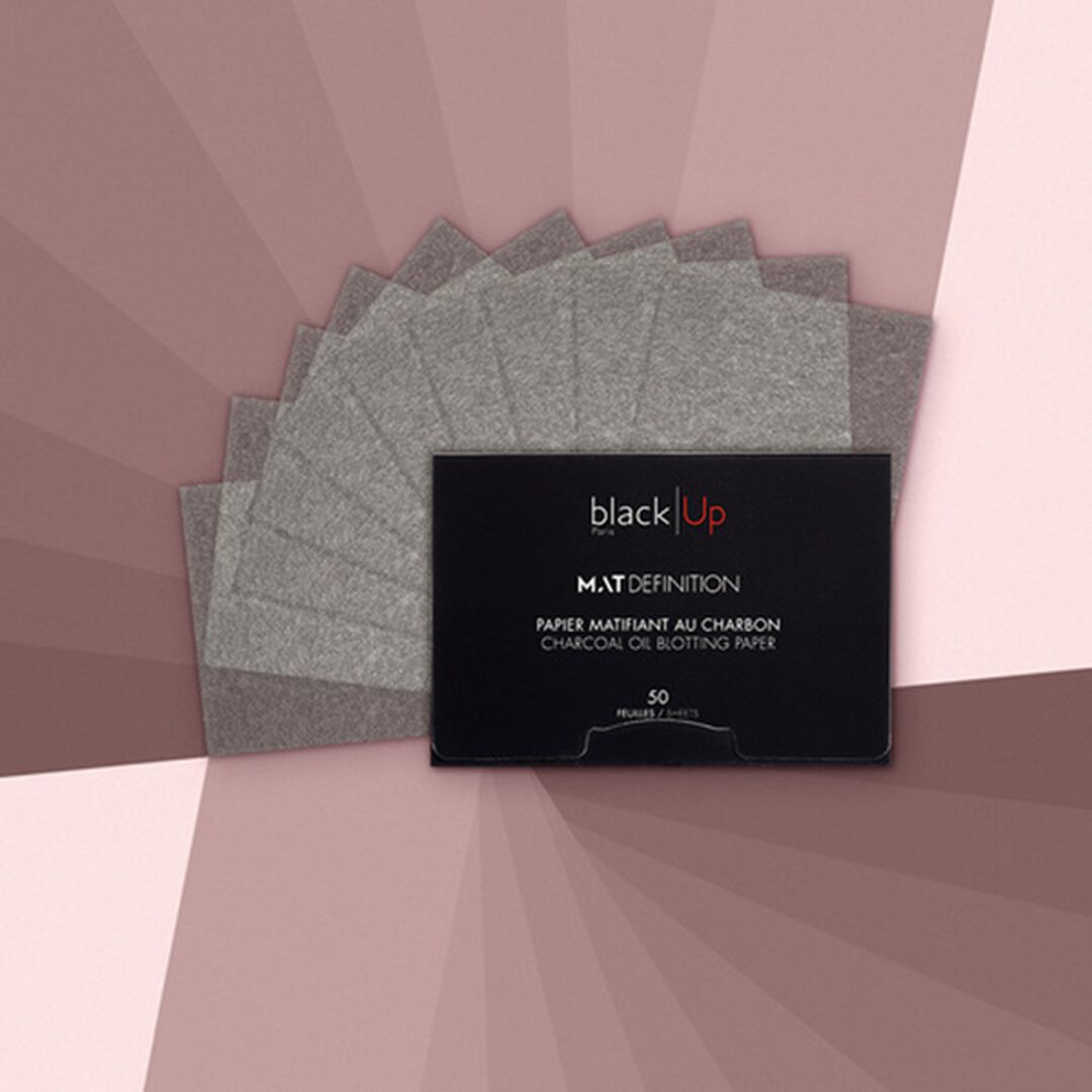 Charcoal Oil Blotting Paper - BLACK UP - Skincare - Imagem 2