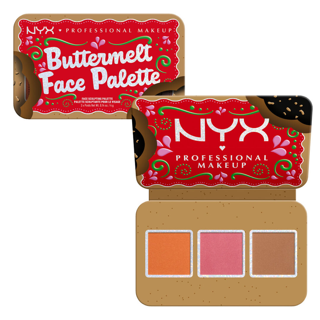 Paleta de Rosto Buttermelt - NYX Professional Makeup -  - Imagem 3