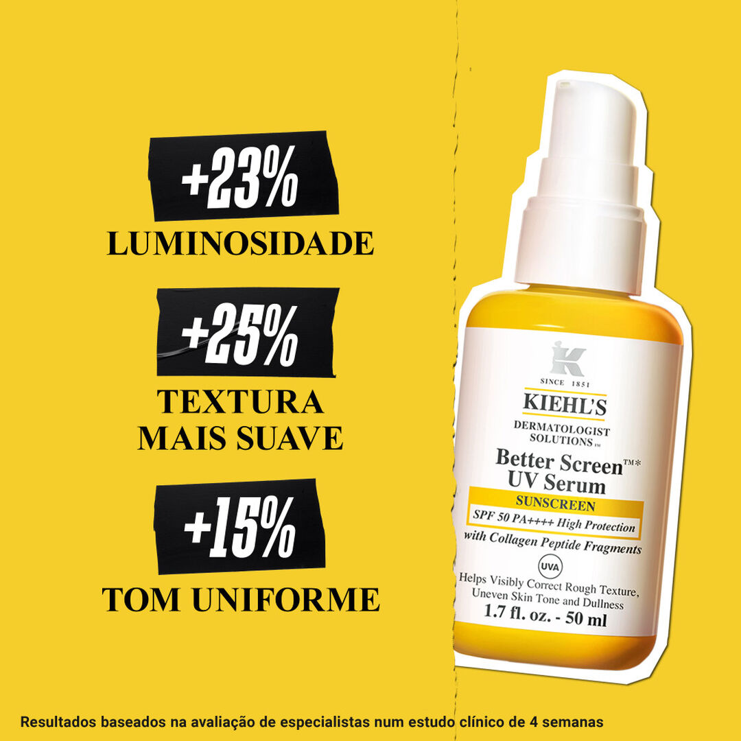 Better Screen UV Serum FPS 50 - KIEHL'S - Dermatologist Solutions - Imagem 8