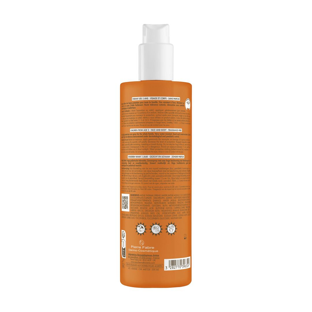 Protetor Solar Spray Corpo Crian&ccedil;a e Fam&iacute;lia SPF50+ - AVENE -  - Imagem 3