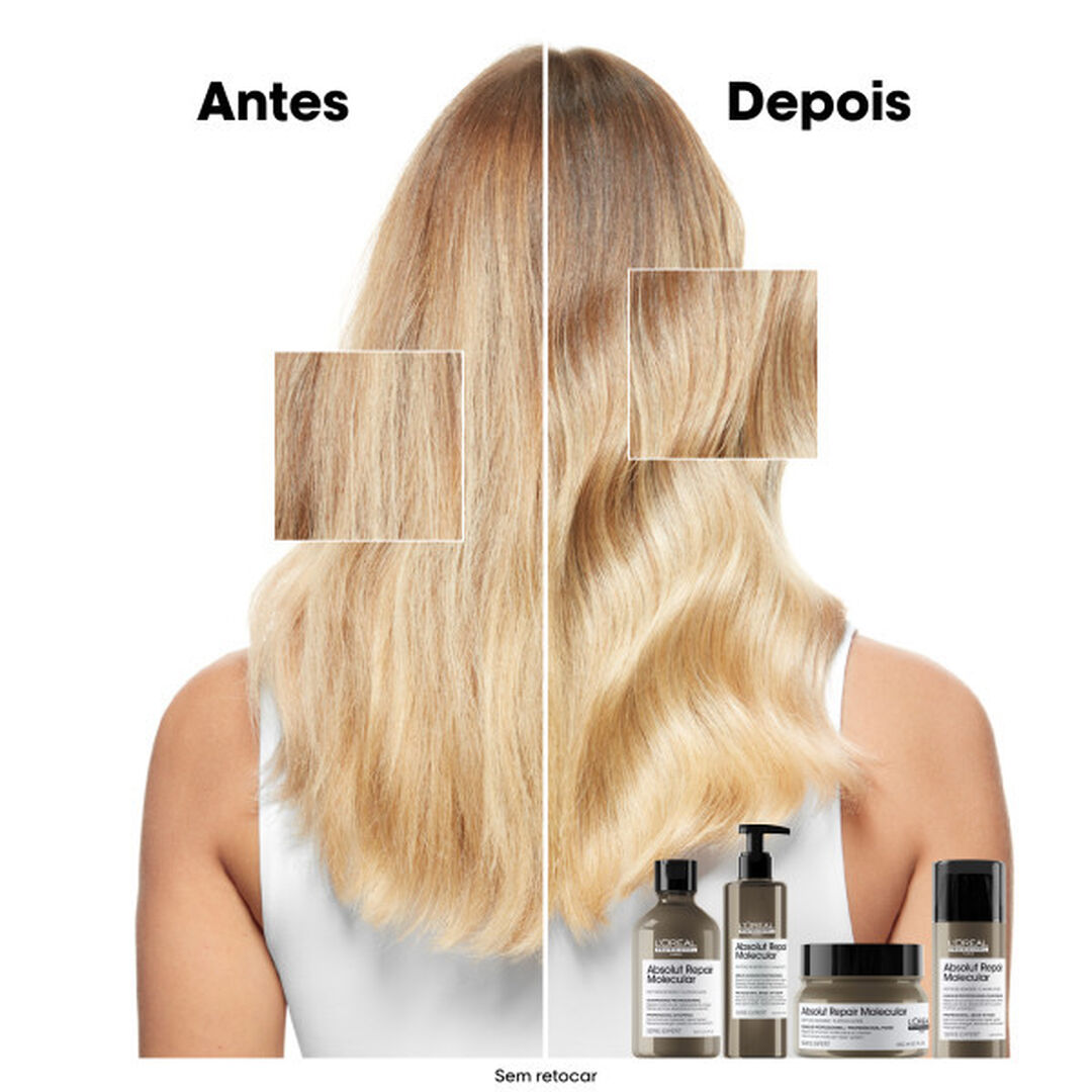 Absolut Repair Molecular M&aacute;scara - L'OR&Eacute;AL PROFESSIONNEL - SERIE EXPERT - Imagem 6