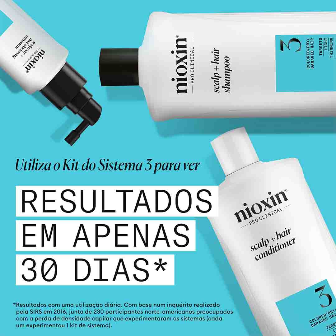 Champ&ocirc; - Cabelo Tingido e Danificado com Enfraquecimento Leve - Nioxin - Sistema 3 - Imagem 2