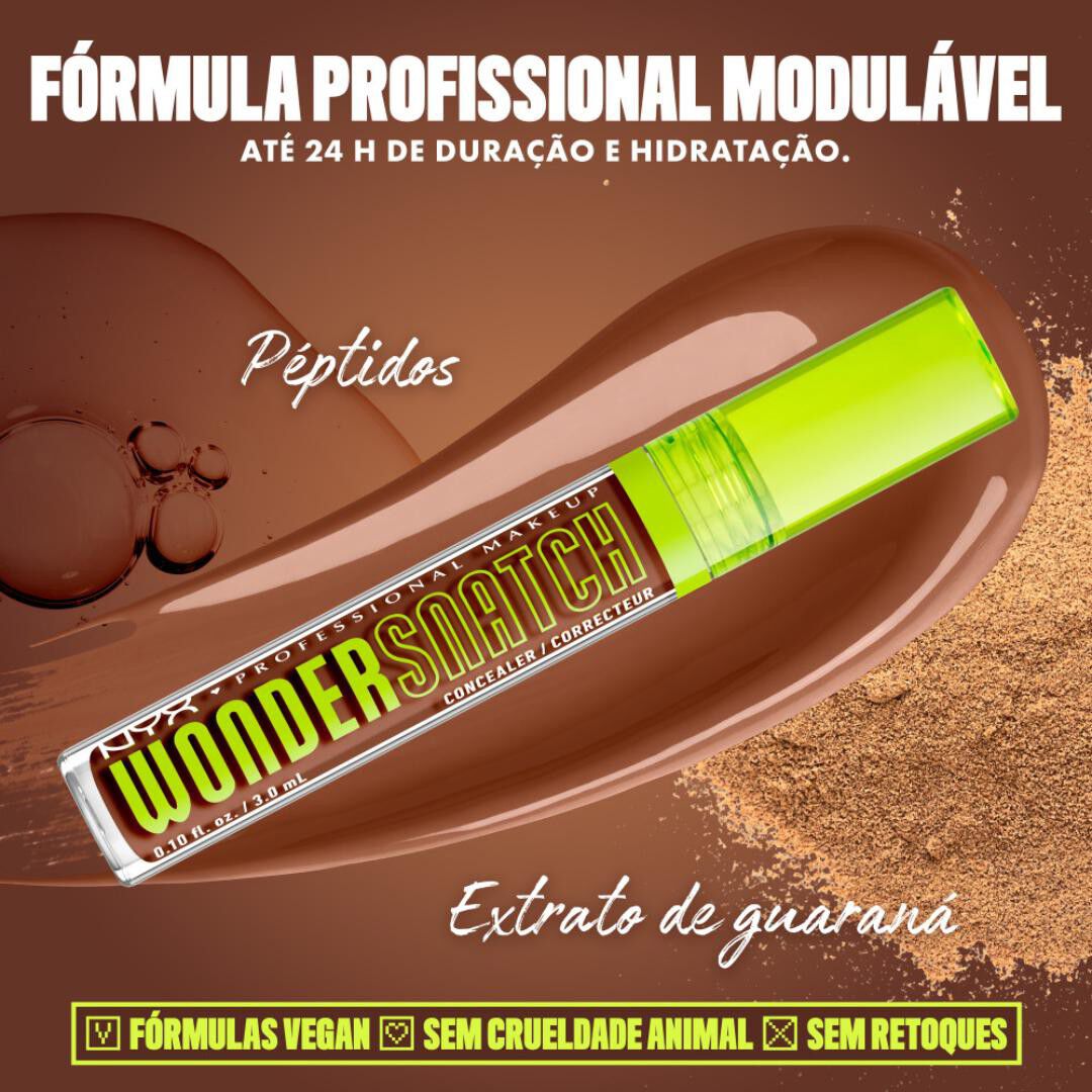 WONDER SNATCH CONCEALER - NYX Professional Makeup -  - Imagem 5