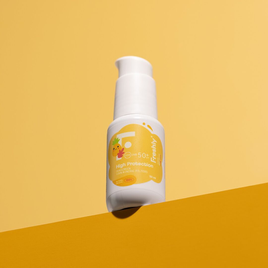 Creme SPF 50+ Crianças - High Protection Sunscreen WOW - FRESHLY -  - Imagem 2