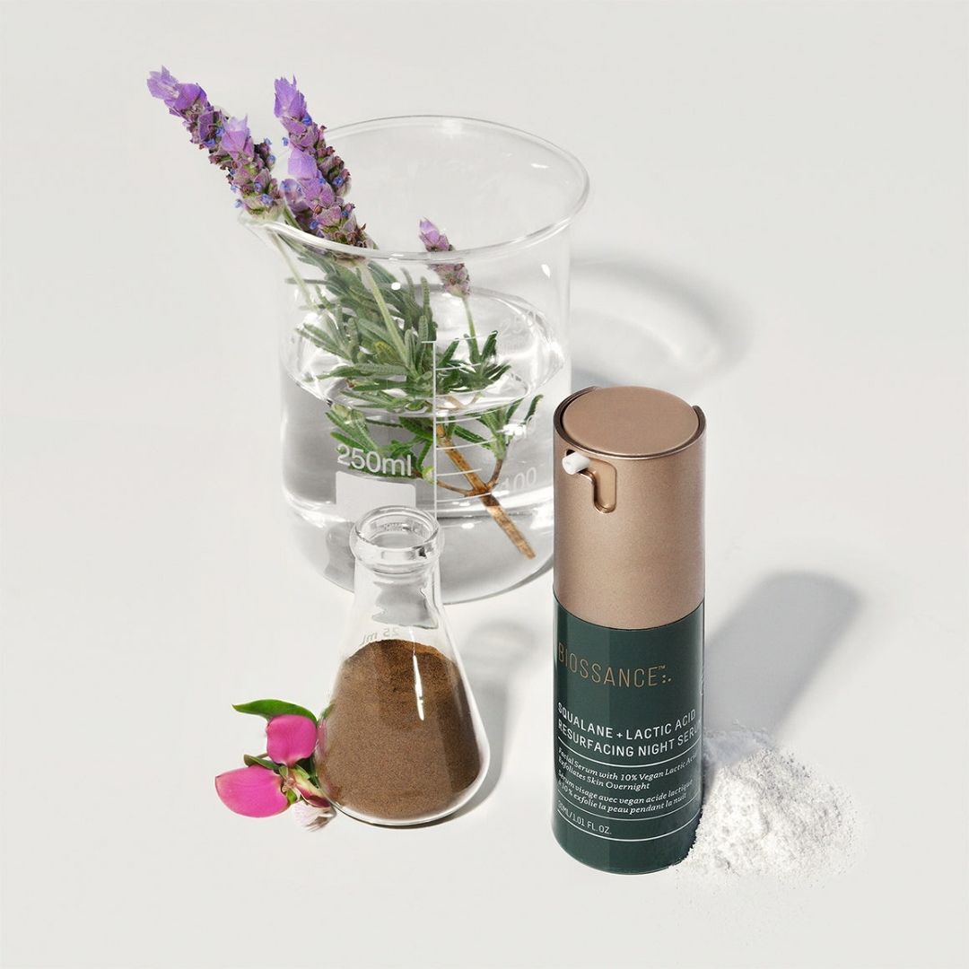 Squalane + Lactic Acid Resurfacing Night Serum - Biossance -  - Imagem 3