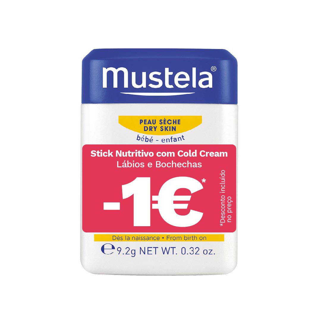 Stick Nutritivo com Cold Cream - MUSTELA -  - Imagem 1