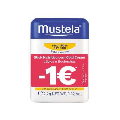 Stick Nutritivo com Cold Cream - MUSTELA -  - Imagem
