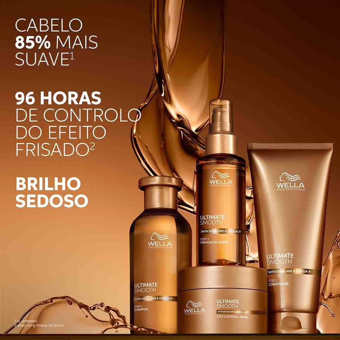 Ultimate Smooth - Máscara Nutritiva e Anti-Frizz - WELLA HAIR CARE - Ultimate - Imagem 3