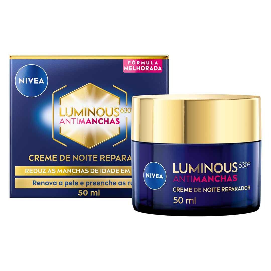 Luminous630 Anti-manchas - Creme de Noite Reparador - NIVEA -  - Imagem 1