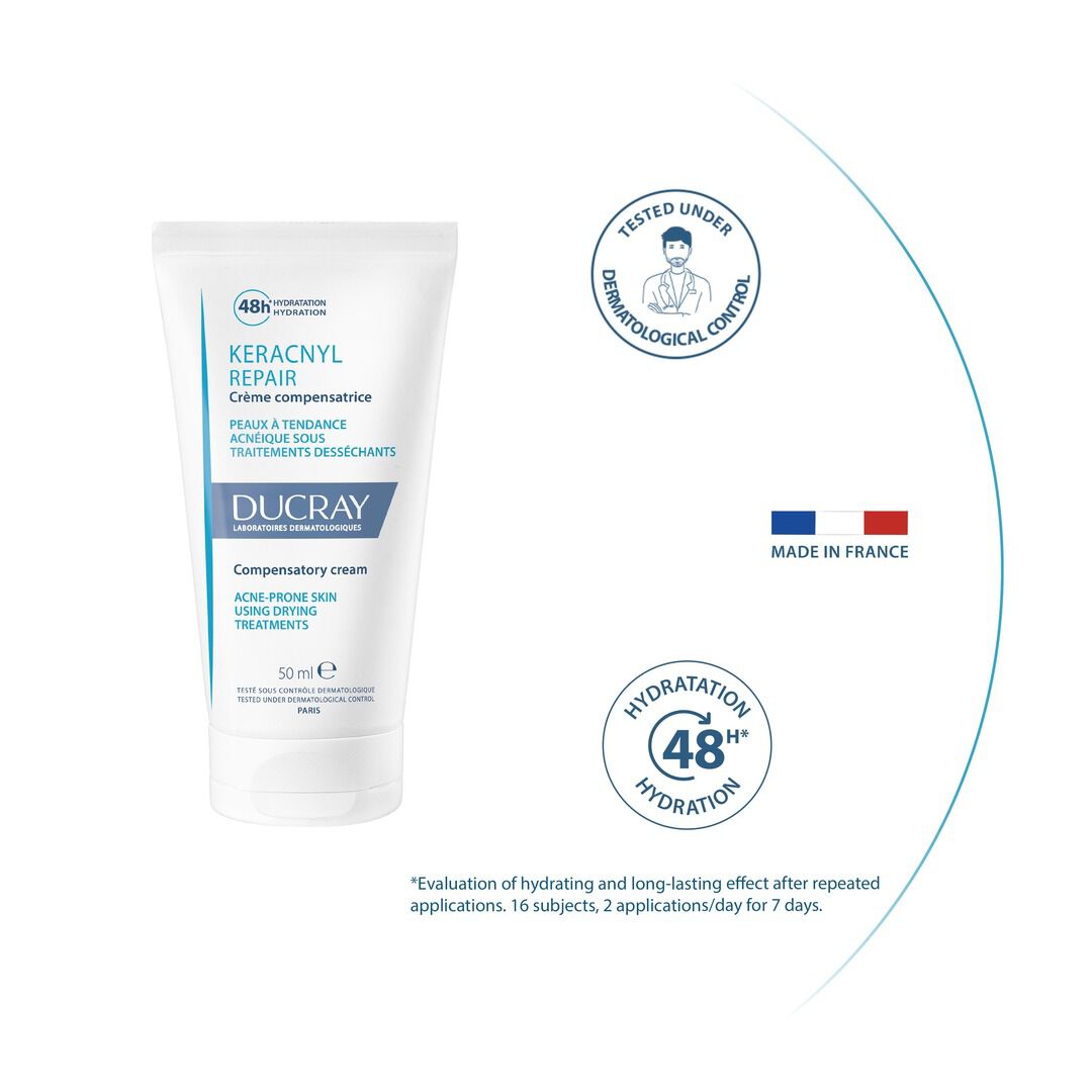 Ducray Keracnyl Repair Creme 50ml - DUCRAY -  - Imagem 17