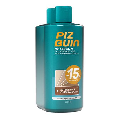 Lo&ccedil;&atilde;o Hidratante Intensificadora de Bronzeado (2 x 200ml) - PIZ BUIN -  - Imagem