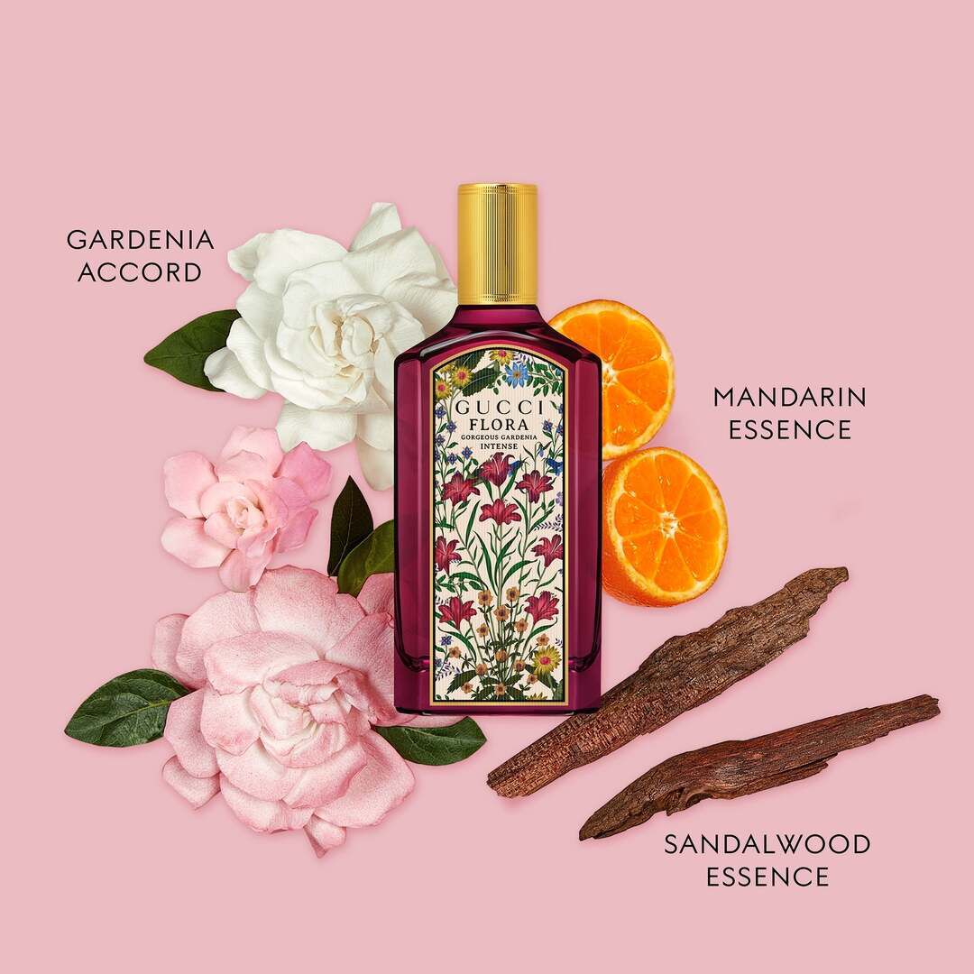 Eau de Parfum Intense - GUCCI - Gucci Flora Gorgeous Gardenia Intense - Imagem 4