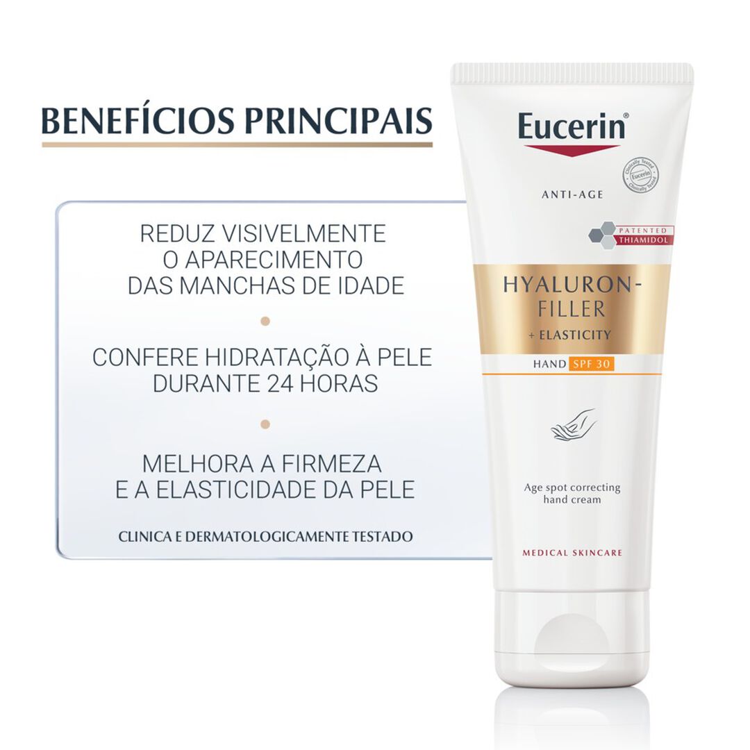 Hyaluron-Filler + Elasticity Creme de Mãos Corretor Manchas de Idade FPS30 - EUCERIN -  - Imagem 4
