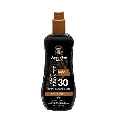 Tan and Protect Instant Bronzer Spray SPF30 - AUSTRALIAN GOLD -  - Imagem