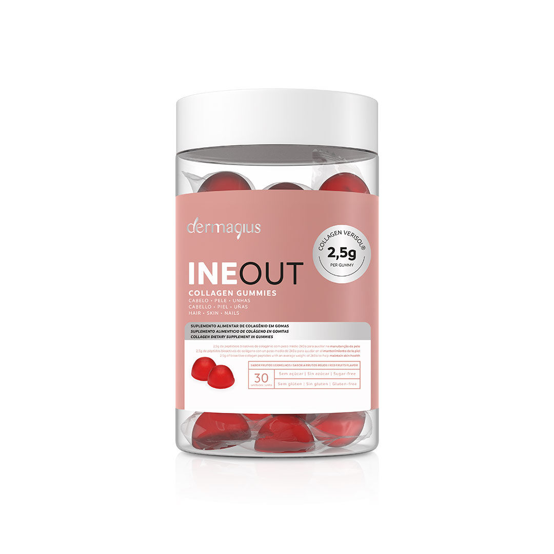 Ineout Collagen Gomas (30 gomas) - DERMAGIUS -  - Imagem 1