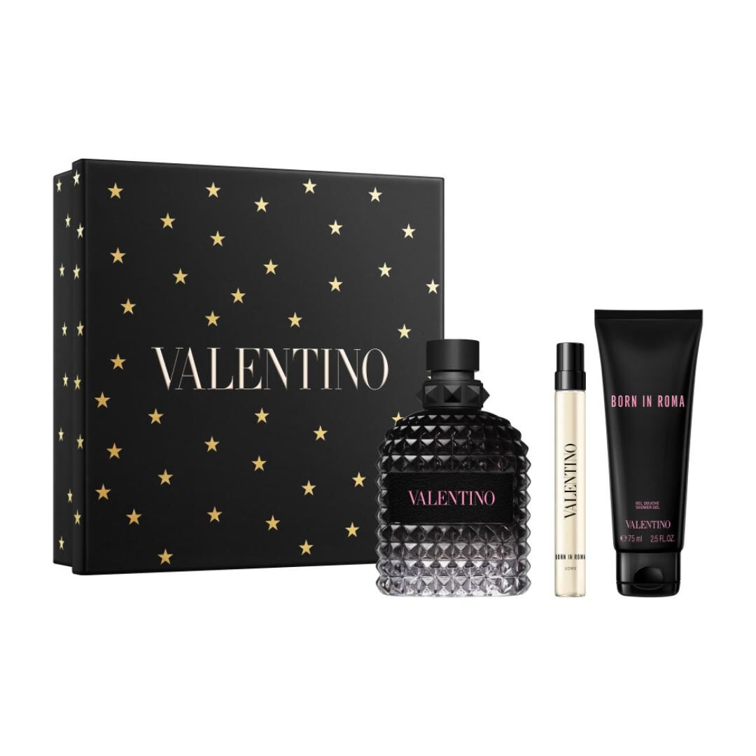 Coffret Eau de Toilette - Valentino - BORN IN ROMA UOMO - Imagem 5