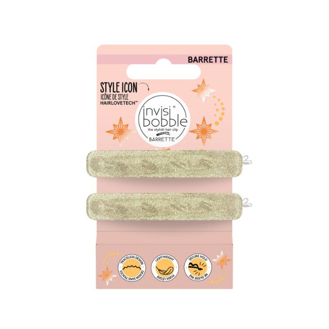 invisibobble BARRETTE Time to Shine Glitterally (x2) EL - invisibobble -  - Imagem 1