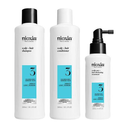 Kit Tratamento Cabelos Pintados - Nioxin - Sistema 3 - Imagem