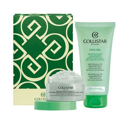 SET 2025 - CRIO-GEL ANTICELLULITE  + CRYOACTIVE TALASSO - COLLISTAR - BODY - Imagem