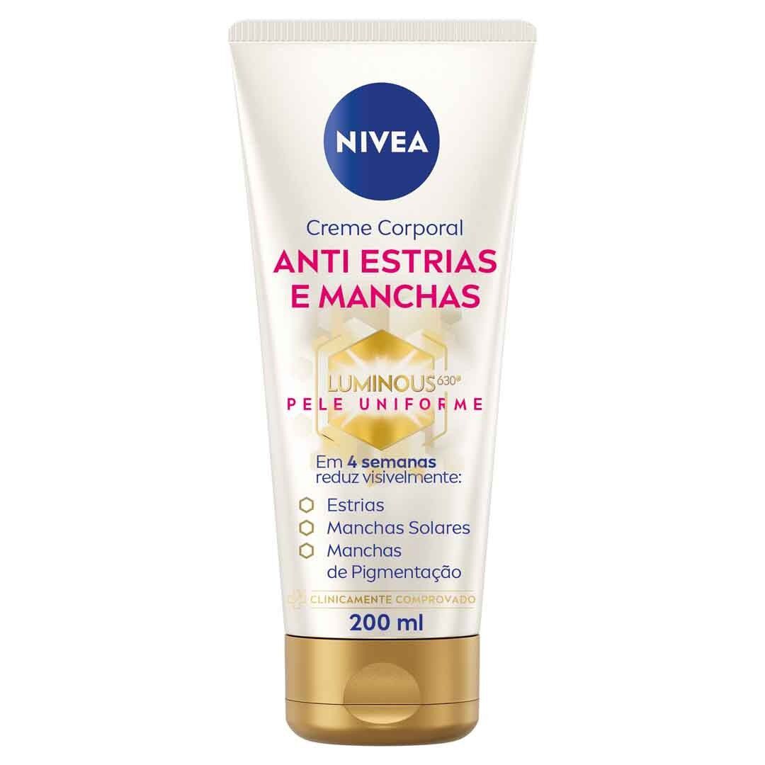 Body Luminous - Creme de Corpo Anti-Estrias e Manchas - NIVEA -  - Imagem 1