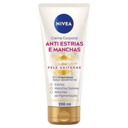 Body Luminous - Creme de Corpo Anti-Estrias e Manchas - NIVEA -  - Imagem