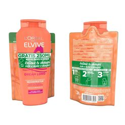 Pack Cham&ocirc; Dream Long (400ml + Refill 250ml), , hi-res