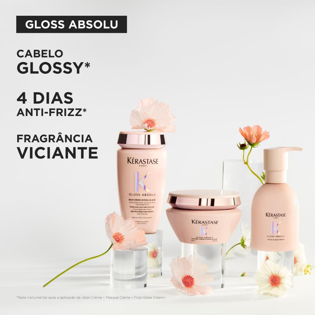 Bain Cr&egrave;me Hydra-Glaze - KERASTASE - Gloss Absolu - Imagem 4