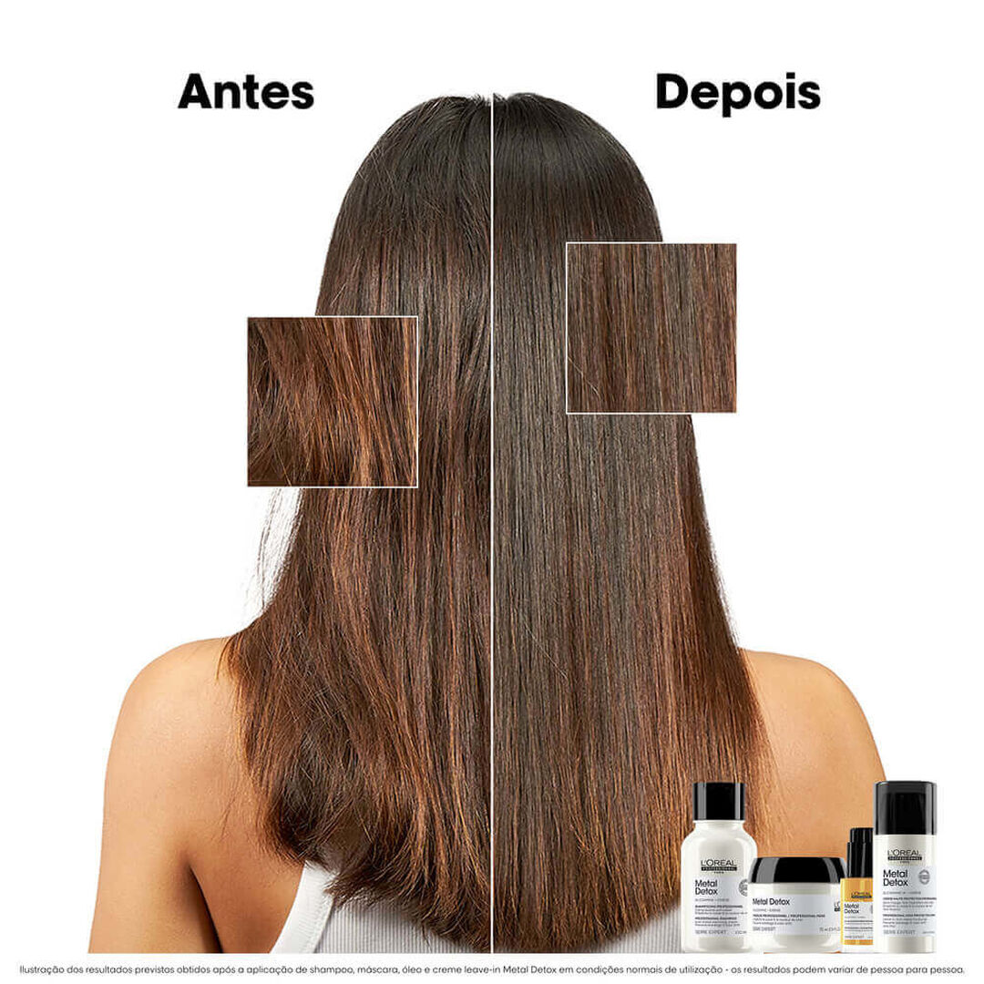 Metal Detox - M&aacute;scara - L'OR&Eacute;AL PROFESSIONNEL - SERIE EXPERT - Imagem 2