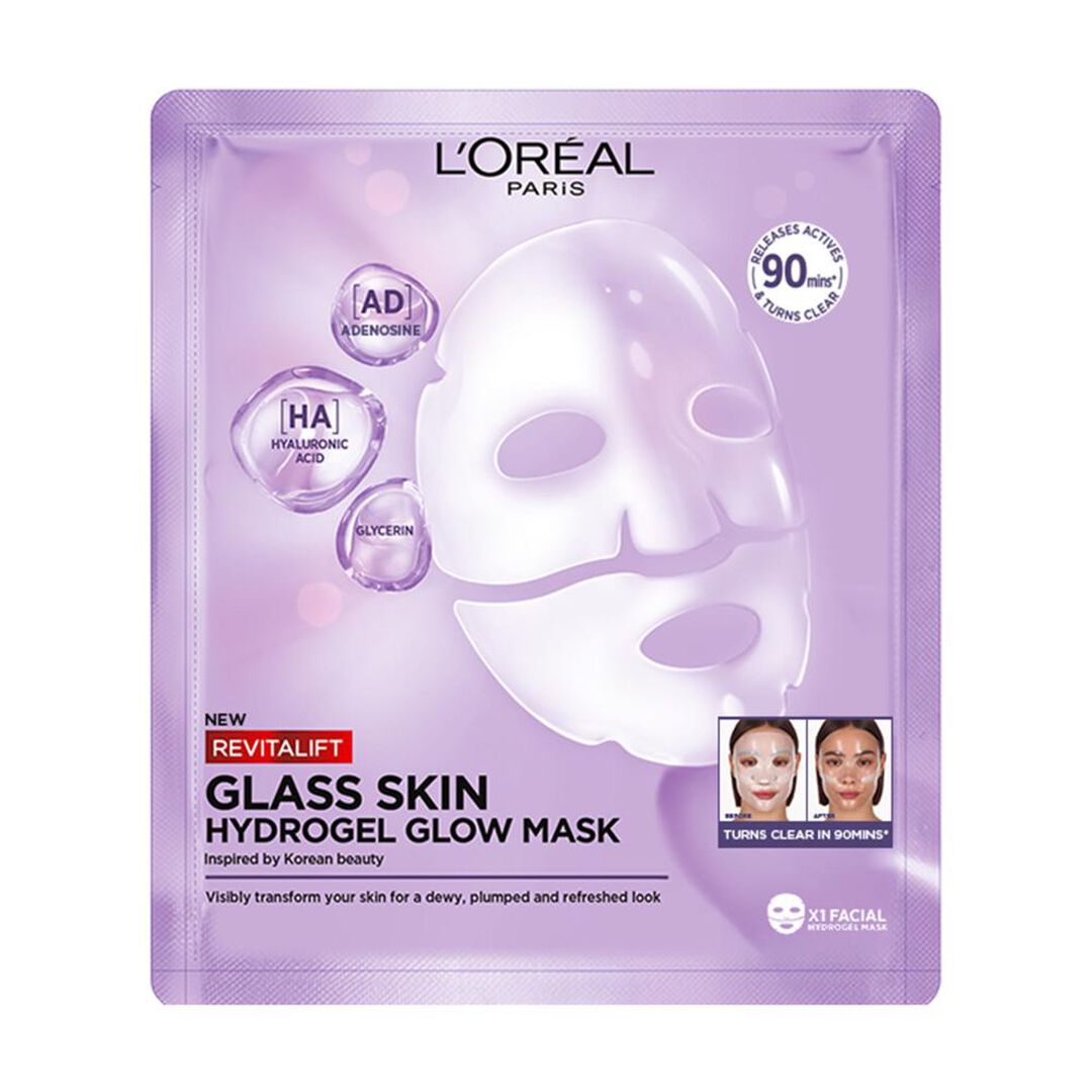 M&aacute;scara Glass Skin Revitalift Laser Dark Spot - L'OR&Eacute;AL PARIS -  - Imagem 1