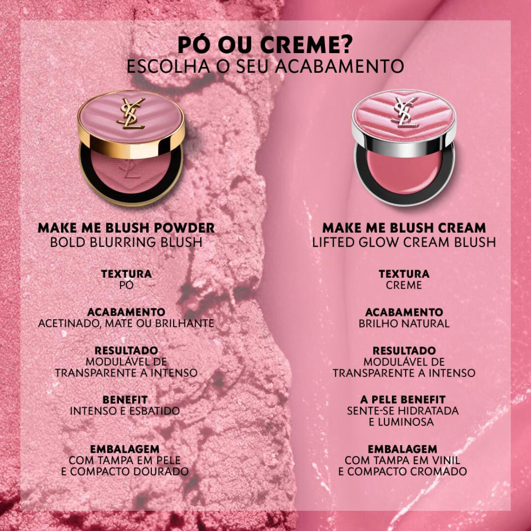 Cream Lifted Glow - Blush em Creme - Yves Saint Laurent - Make Me Blush - Imagem 5