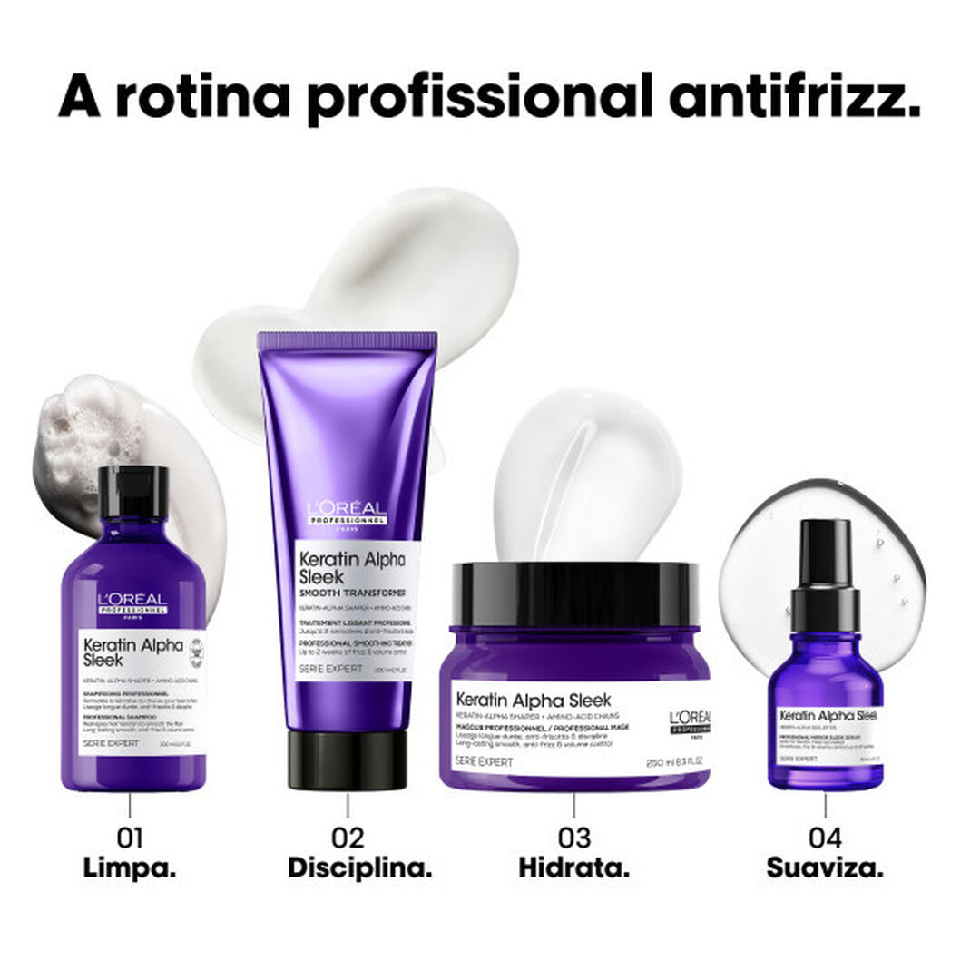 M&aacute;scara Keratin Alpha Sleek - L'OR&Eacute;AL PROFESSIONNEL - SERIE EXPERT - Imagem 8