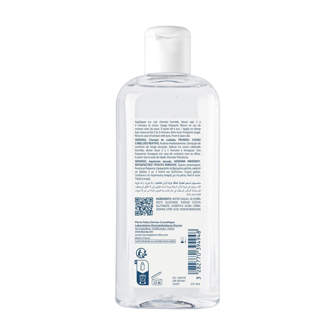 Ducray Sensinol Champô Fisioprotector 200ml - DUCRAY -  - Imagem 9