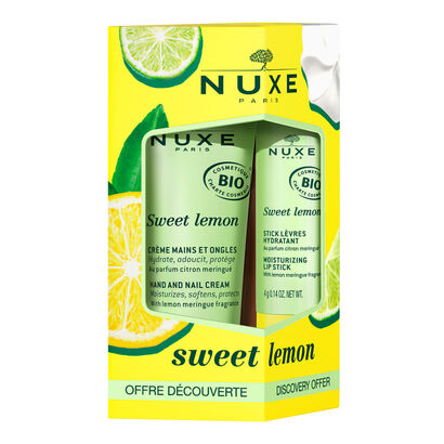 Sweet Lemon Pack (Stick de lábios & Creme de mãos) - NUXE -  - Imagem