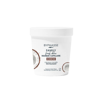 Family Fresh Délice - Máscara de Coco (Cabelo Pintado) - BYPHASSE -  - Imagem
