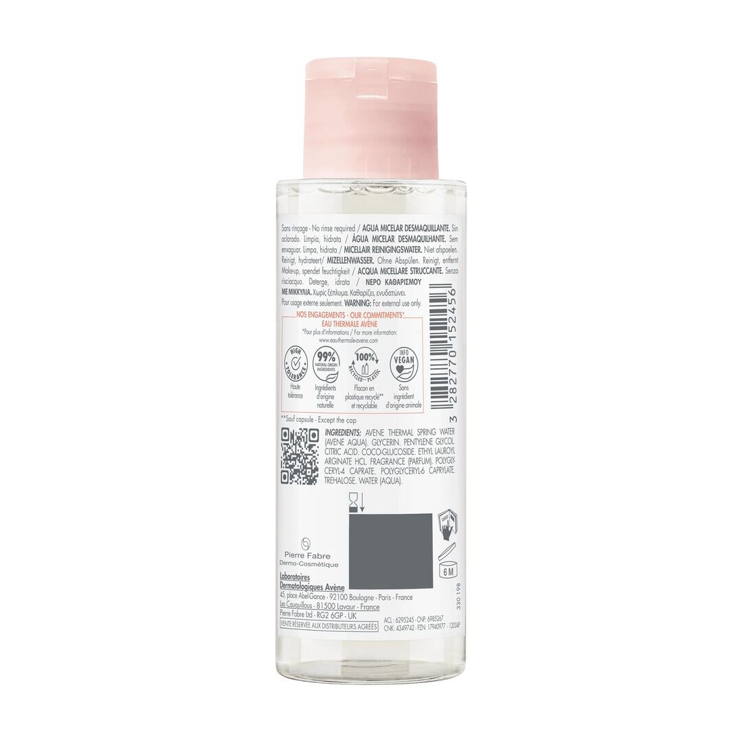 &Aacute;gua Micelar Desmaquilhante de Rosto - AVENE -  - Imagem 2