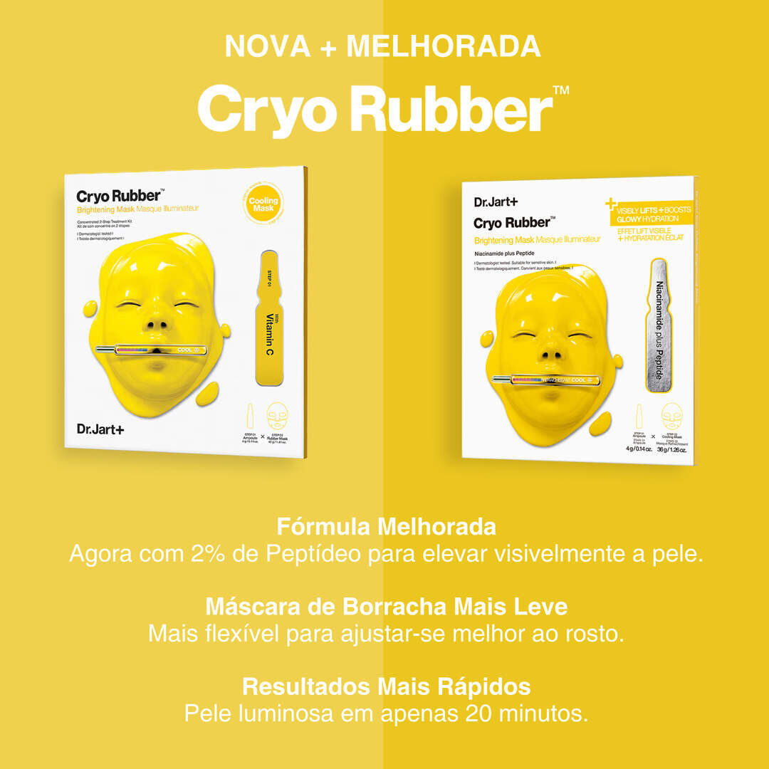 Brightening Mask (Pept&iacute;deo) - DR JART+ - Cryo Rubber - Imagem 6