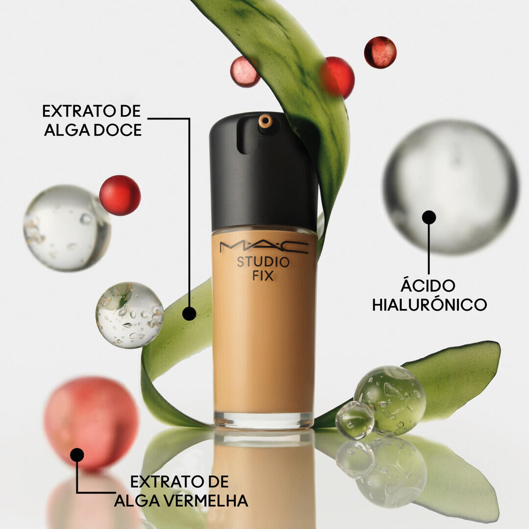 FLUID SPF 15 24HR MATTE FOUNDATION + OIL CONTROL - MAC - STUDIO FIX - Imagem 8