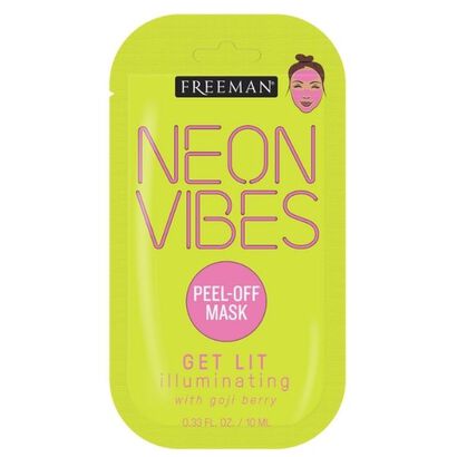 Neon Vibes Get Lit Illuminating Mask Sachet - Freeman - Cuidados de Rosto - Imagem