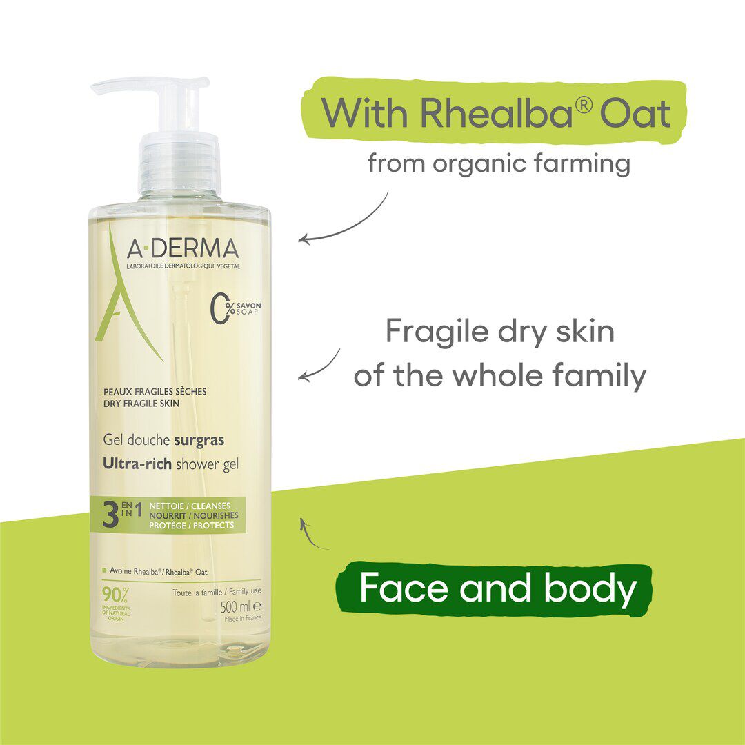 Gel Duche Ultra Rico - A-DERMA -  - Imagem 7