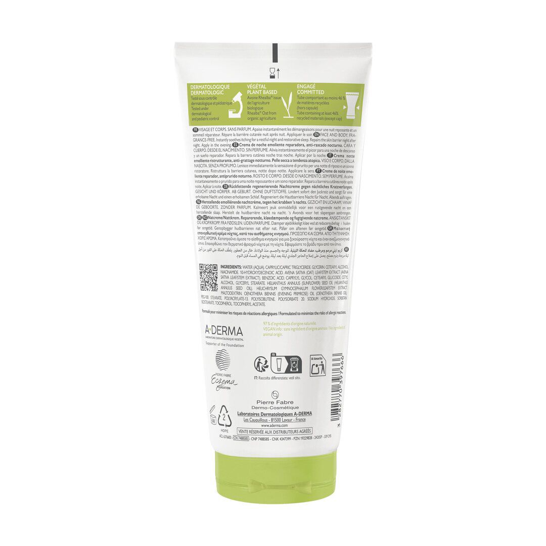 Exomega Control - Creme de Noite Emoliente - A-DERMA -  - Imagem 7