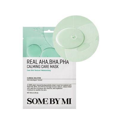 Real AHA-BHA-PHA Calming Care Mask - SOMEBYMI -  - Imagem