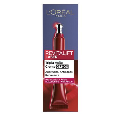 Revitalift Laser Creme de Olhos X3 - L'ORÉAL PARIS -  - Imagem