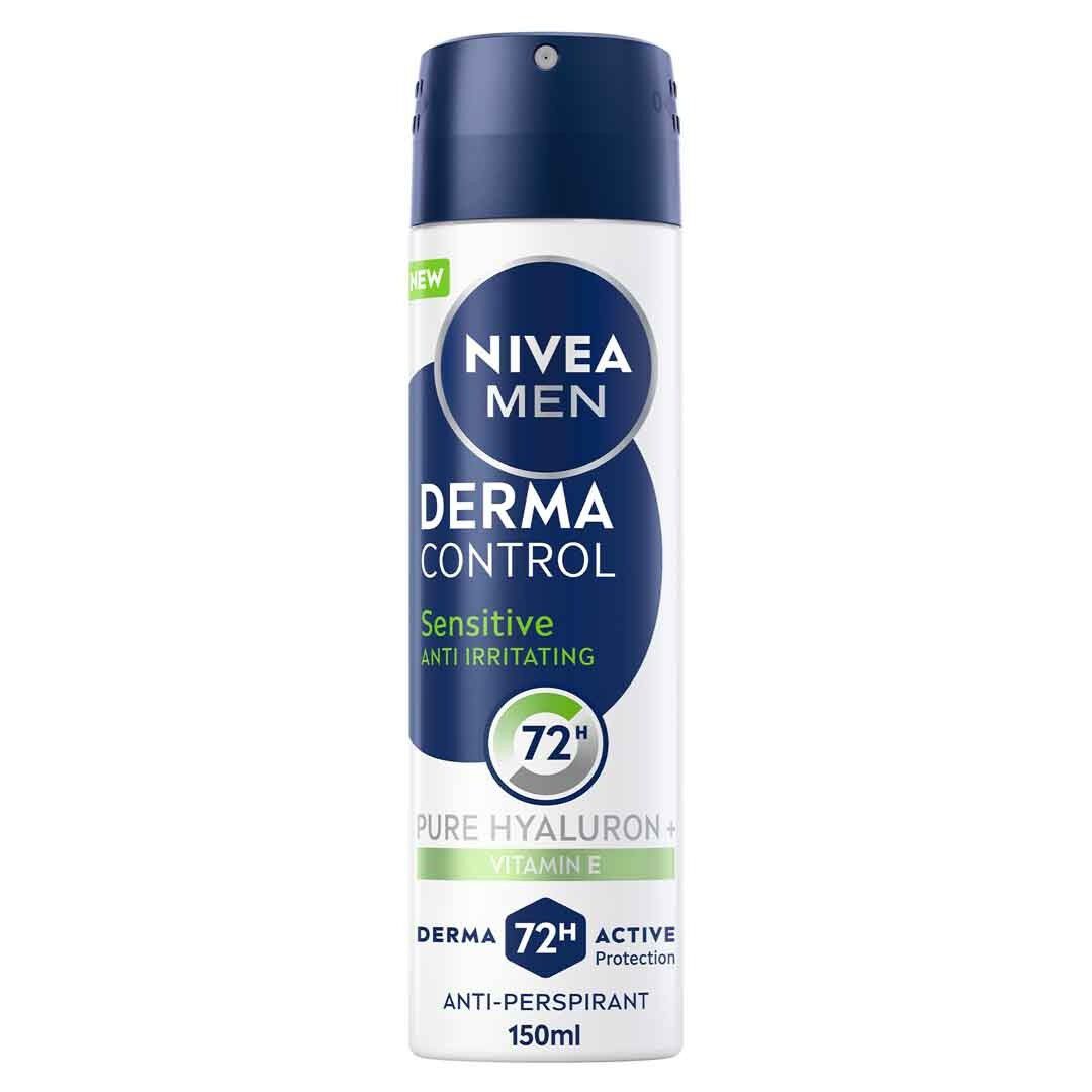 Derma Control Sensitive Desodorizante Spray - NIVEA -  - Imagem 1
