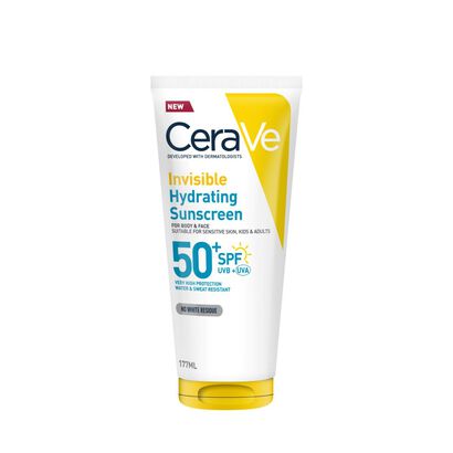 Lo&ccedil;&atilde;o Protetora Invis&iacute;vel Hidratante SPF 50+ - CERAVE -  - Imagem