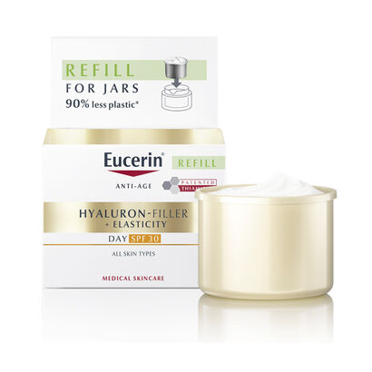 Hyaluron-Filler + Elasticity Creme de Dia FPS 30 Recarga - EUCERIN -  - Imagem