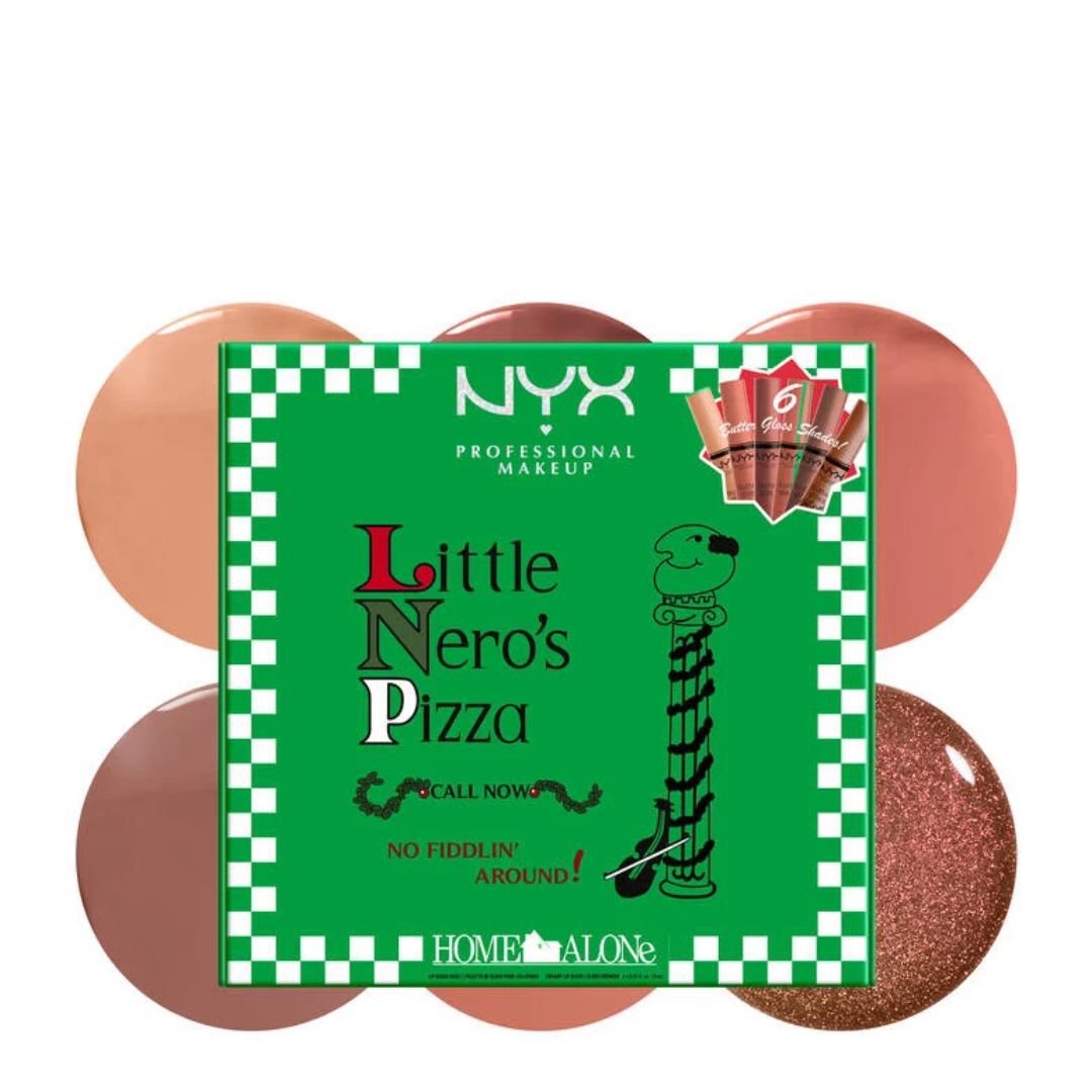 Coffret Glosses Nudes - NYX Professional Makeup - Holiday 2024 Home Alone Collab - Imagem 1